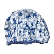 KEYTOSS 詰朵斯 i SPA英式立體雙層環保浴帽，防水，可重複使用, 顏色隨機, 1個