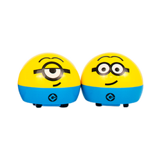 Yolopark 神偷奶爸4 磁性迴力車 2個 CD22 不適用 1組, 黃色 + 藍色 + 黑色