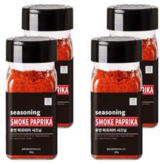 바른미각 훈연 파프리카 시즈닝, 60g, 4개