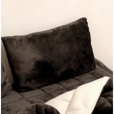 자시스 포근에어 플란넬 극세사 밀크터치 차렵이불 + 패드 + 베개커버 세트