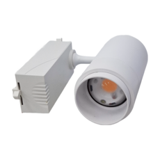 KAO'S 高氏 40W LED 調焦軌道燈 KS9-6030WY, 白殼 + 黃光, 1個