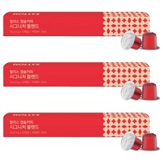 할리스 캡슐커피 시그니처 블렌드 10p, 5g, 10개입, 3개