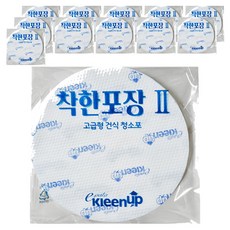 epata Kleen Up 善良包裝 圓形乾式清潔布, 12個