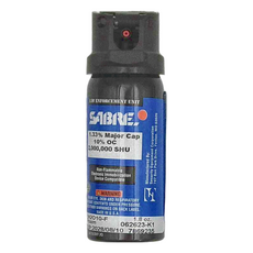 SABRE 沙豹 泡沫執法型專業防身噴劑, 1.33%辣椒素含量最高, 1罐