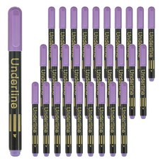 munhwA 底線螢光筆, 紫色, 36個