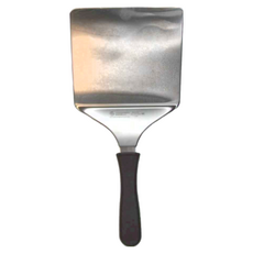 AMBROGIO SANELLI 山里尼 SUPRA 漢堡鏟 19*15CM 186g 德國特殊不鏽鋼 高級TPE手柄 義大利製, S770019, 1個