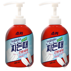 소키 간편한 찌든때 전용세제, 500ml, 2개