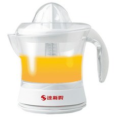 達新牌 TJ-5660 榨汁機，附兩個榨汁盤，隱藏式電源線，超大容量果汁杯1000cc, 白色