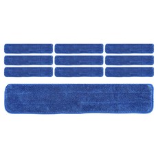 aclean 拖把用藍色高級環狀抹布 5入, 10個