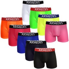ARMEDES 男士機能性長版四角褲9件組
