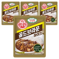 OTTOGI 不倒翁 黃金韓式燴飯醬調理包, 1kg, 4包