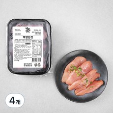 강남밥상 백명란젓, 250g, 4개