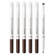 더샘 애교살 메이커 통통 아이섀도 펜슬, 화이트, 5개