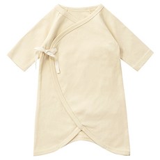 NellyRose 新生兒素色蝴蝶衣