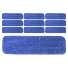 aclean 拖把用藍色環狀抹布 5入, 2個