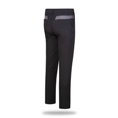 CONFIAR 隱藏式鬆緊帶皮革點綴刷毛高爾夫球褲 TC2036W (30~38)