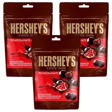 HERSHEY'S 好時 紅石榴夾餡黑巧克力, 100g, 3包