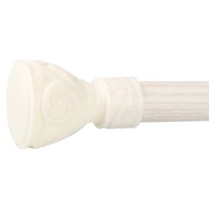 SERYUHOME Sweet 25mm 窗簾桿, 象牙白