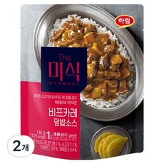 더미식 비프카레 덮밥소스, 140g, 2개