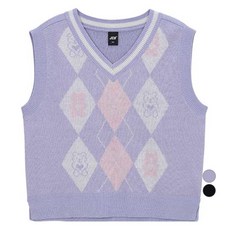 JCB 女童菱形針織背心 JBK7S545