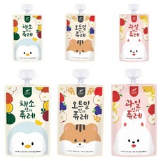 Little Spoon 孩童水果泥 100g+蔬菜泥 100g+燕麥泥 100g套組, 2組