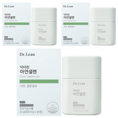 Dr.Lean 鋅硒, 30顆, 3個