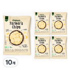 KETO Jennie Farmer's Chips糙米&卡姆小麥脆片, 60g, 10包