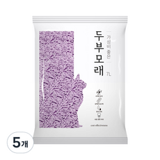 두부모래 (라벤더향), 5개, 7L