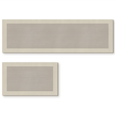 wellane 家用軟矽藻泥地墊 2入組, 款式A