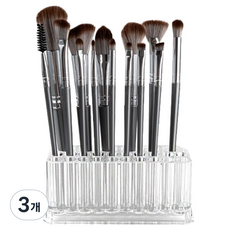 디오셀 26홀 메이크업 브러쉬 꽂이, 3개, 투명