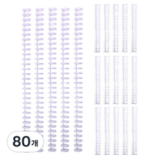 타카타카 라운드형 루즈링, 13 투명바이올렛, 80개, 12mm