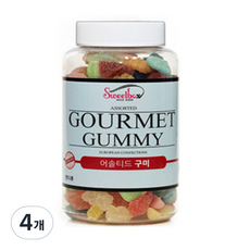 sweetbox 綜合軟糖, 400g, 4個