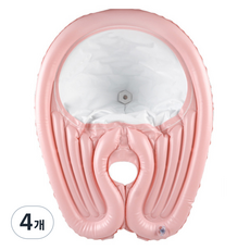 디페이브 레귤러 휴대용 머리감기 세발기 FREE, 핑크, 4개