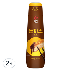 백설 돈까스 소스, 2개, 255g