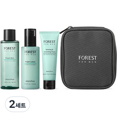 이니스프리 New 포레스트 포맨 프레시 스킨케어 2종 세트, 2세트