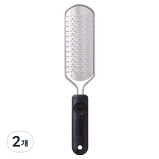 GLOWUS 溫和腳部去角質磨腳板 黑色L, 112g, 2個, 1入