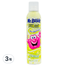 미스터버블 레모네이드 폼솝, 236ml, 3개