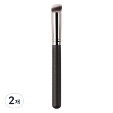 DeepTalk 彩妝遮瑕斜角大刷 DT0483, 黑色, 2個