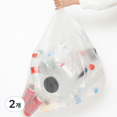 環保塑膠袋 50入, 2個, 40L