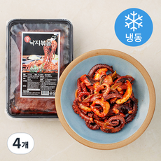 엉클큐 매운 낙지 볶음 (냉동), 350g, 4개