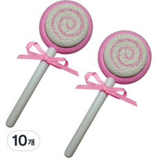 맥라이프 풋풋해 롤리롤리 풋파일 스틱 핑크, 1개입, 10개