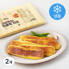 댓츠 구워먹는 치즈 단호박맛 (냉동), 400g, 2개