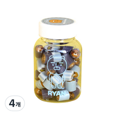 카카오프렌즈 캔디미 라이언 수제사탕 보틀, 70g, 4개