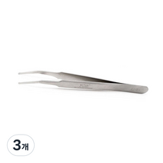 비투스 핀셋 네일 아트 트위저 90-SA, 혼합색상, 3개