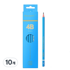 Nuzes藝術繪圖多種美術鉛筆 12入, 10個, 4B