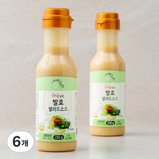 사랑과정성 사랑담은 발효샐러드소스, 230g, 6개