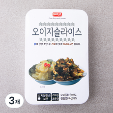 나무새 오이지 슬라이스, 200g, 3개