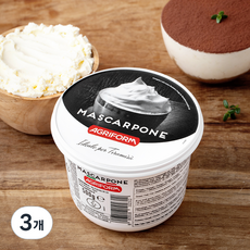 아그리폼 마스카포네 치즈, 500g, 1개입, 3개