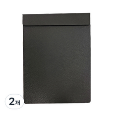 磁吸板夾 A4, 2個, 黑色