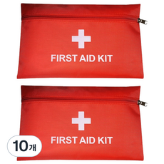루네온 심플 다용도 휴대용 구급 가방 25 x 16 cm, 10개